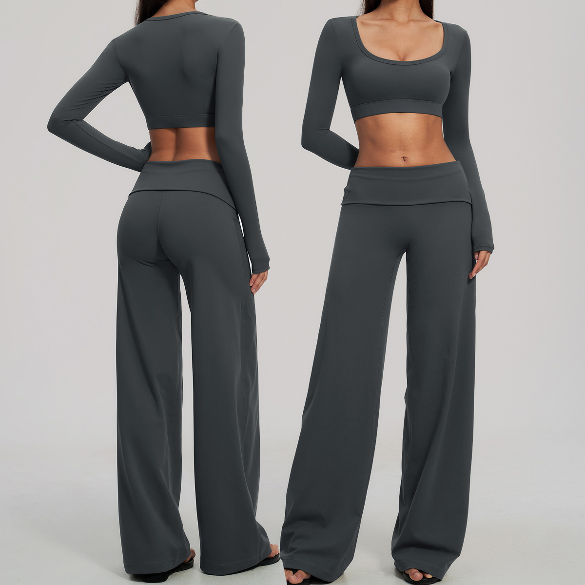 スポーツセット 2点セット レディース 長袖 バックレス フ - Compression Long Pant のレビューと価格